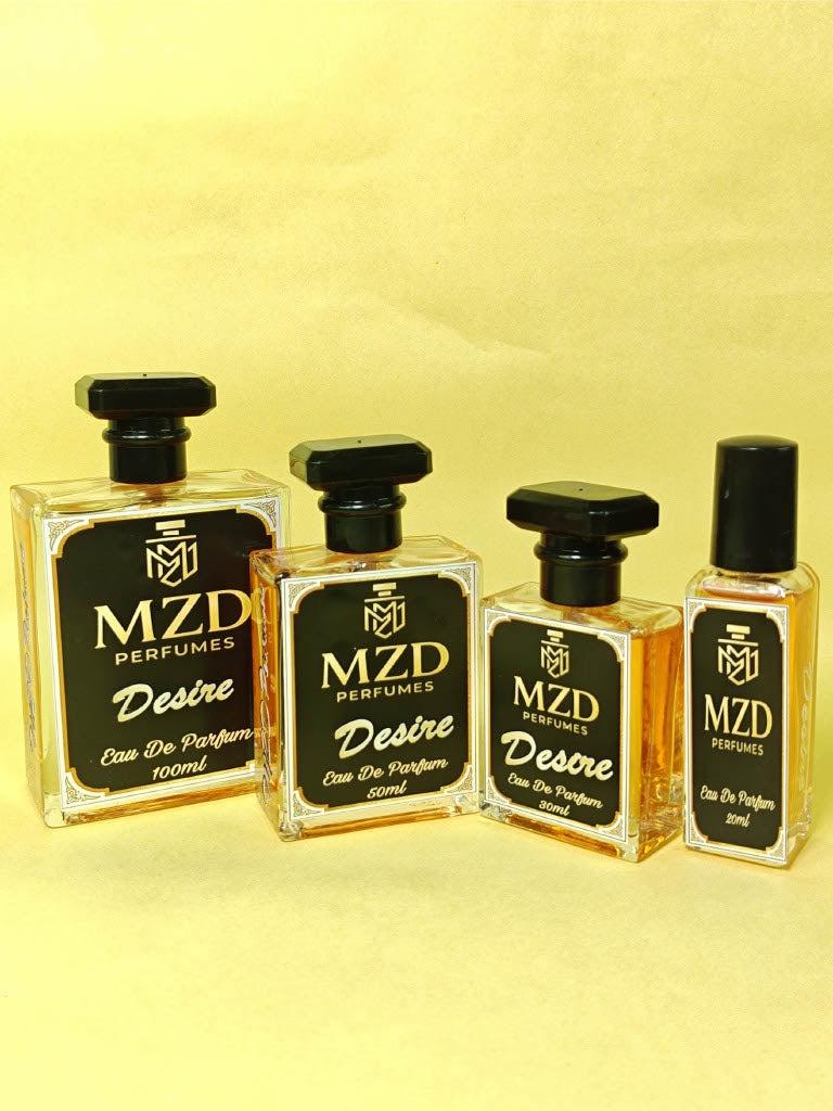 "Desire" Eau De Parfum -by MZD Perfumes