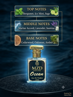 "Ocean" Eau De Parfum -by MZD Perfumes