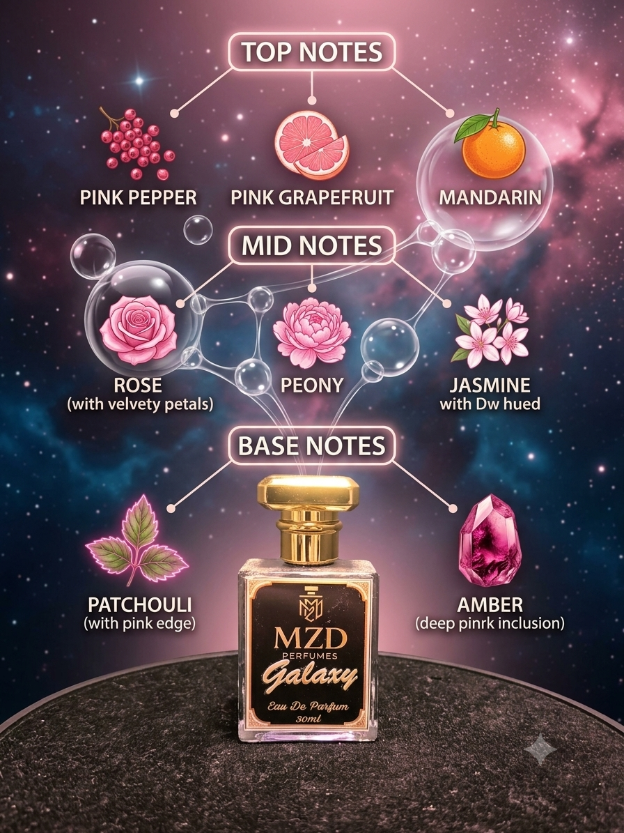 "Galaxy" Eau De Parfum -by MZD Perfumes