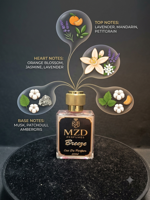 "Breeze" Eau De Parfum -by MZD Perfumes