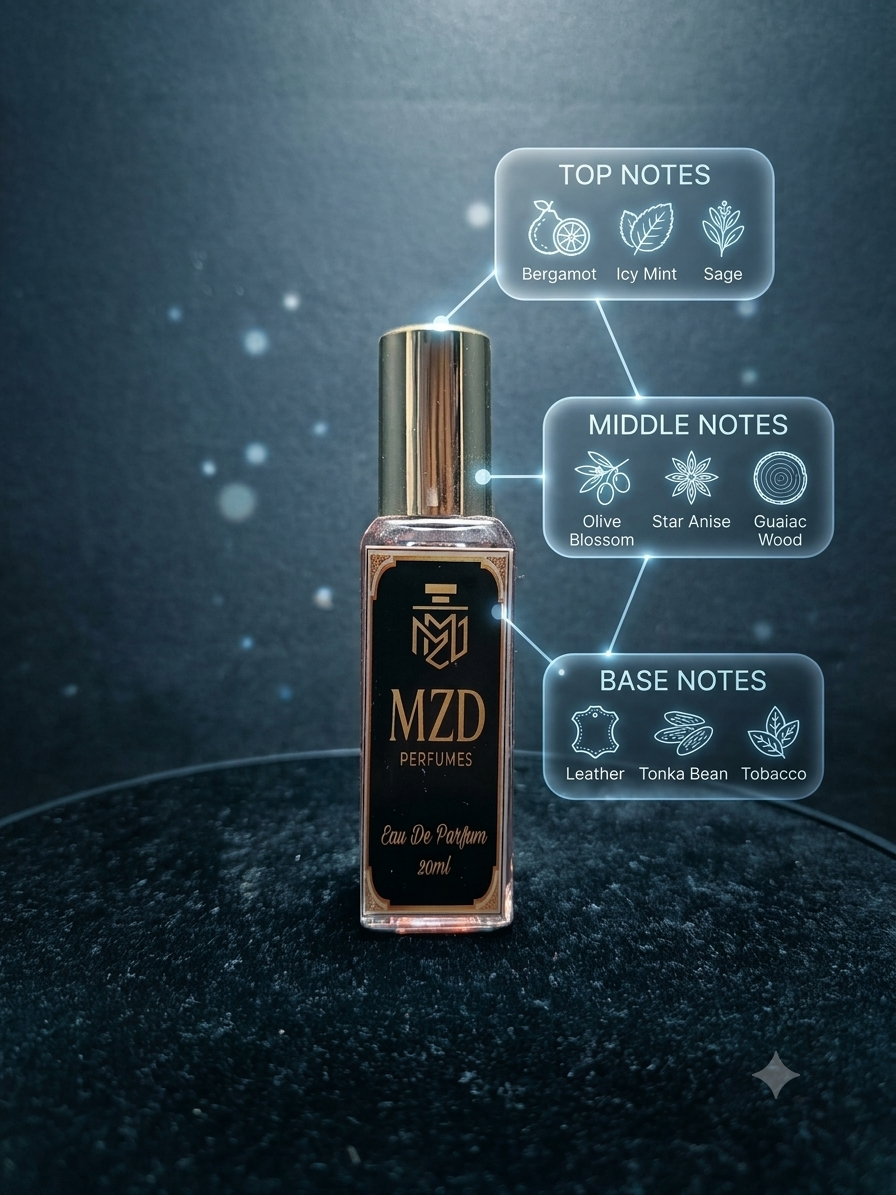 "Dark" Eau De Parfum -by MZD Perfumes