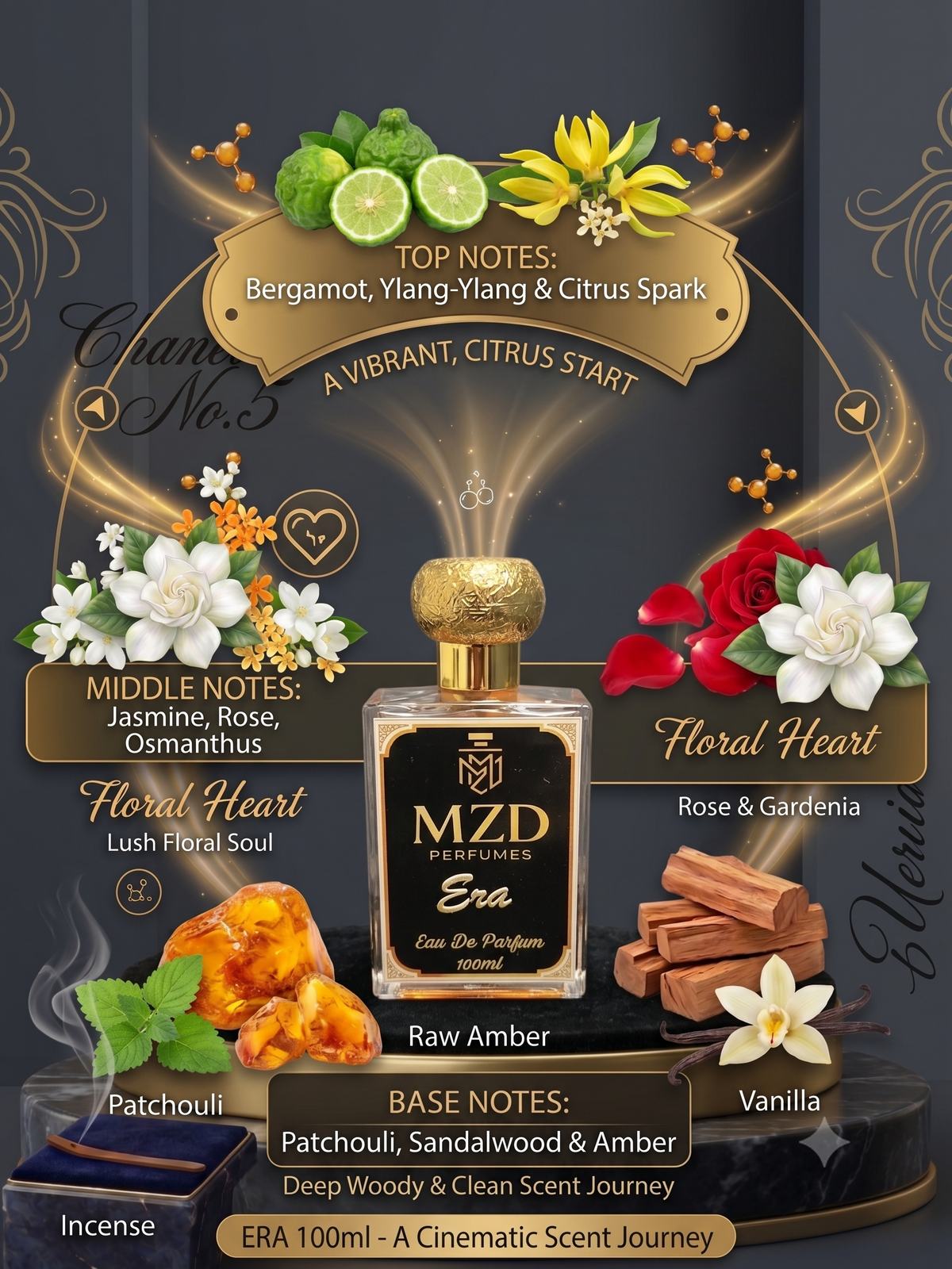"Era" Eau De Parfum -by MZD Perfumes