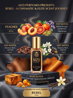 "Rebel" Eau De Parfum -by MZD Perfumes