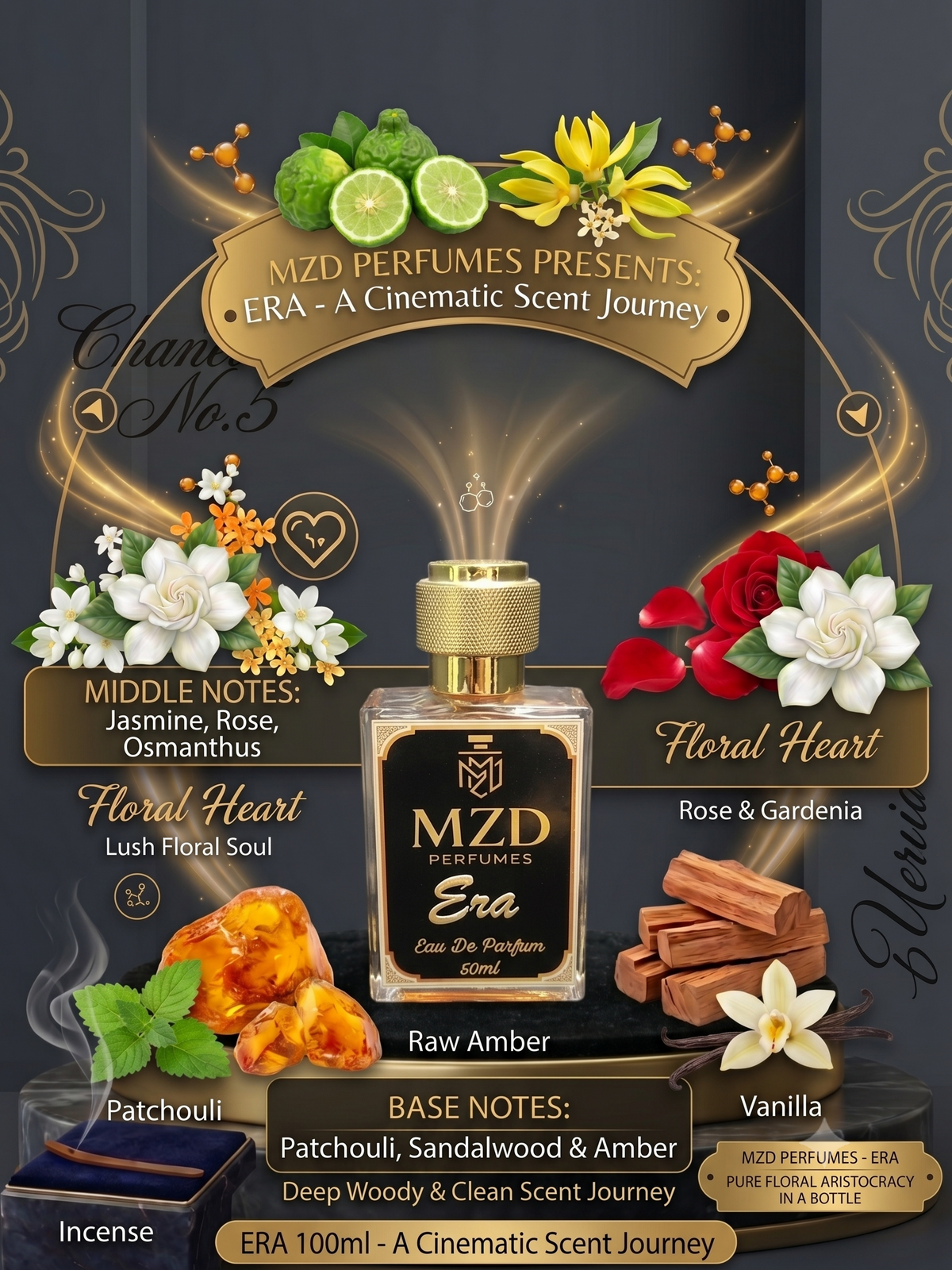 "Era" Eau De Parfum -by MZD Perfumes